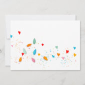 Brautparty Grünes Wasser kann Einladung hören (Rückseite)