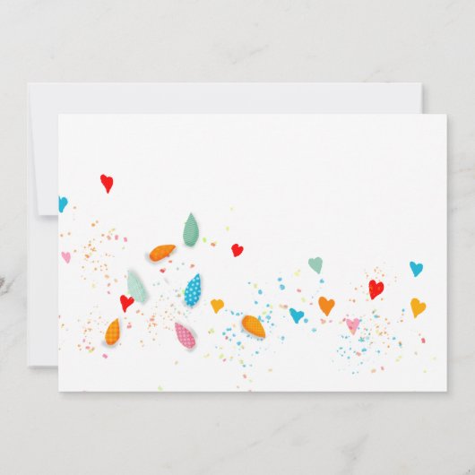 Brautparty Grünes Wasser kann Einladung hören (Rückseite)