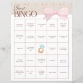 Brautparty Guest Bingo (Vorderseite)