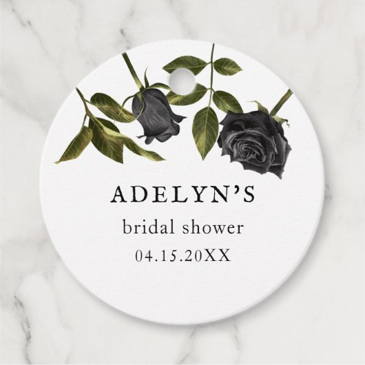 Brautparty Halloween Geschenkanhänger (Vorderseite)