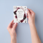 Brautparty Halloween Herbst Herbst Flyer (Gruppe)