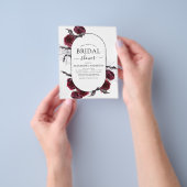 Brautparty Halloween Herbst Herbst Flyer (Gruppe)