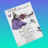 Brautparty Halloween Zombie Bride Princess in Einladung