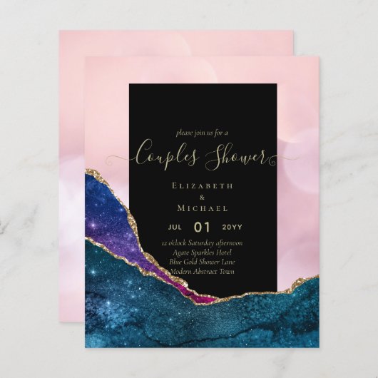 BRAUTPARTY "HAUSHALTSPLÄTZE" - AGATE Gold (Vorne/Hinten)