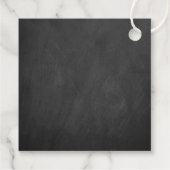 Brautparty "Hearts" für String-Liebe ändern Geschenkanhänger (Rückseite)