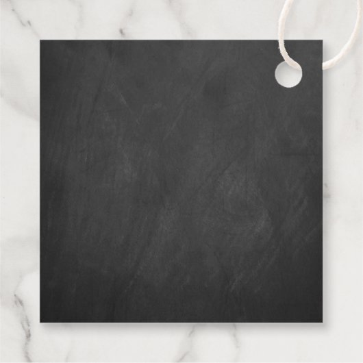 Brautparty "Hearts" für String-Liebe ändern Geschenkanhänger (Rückseite)