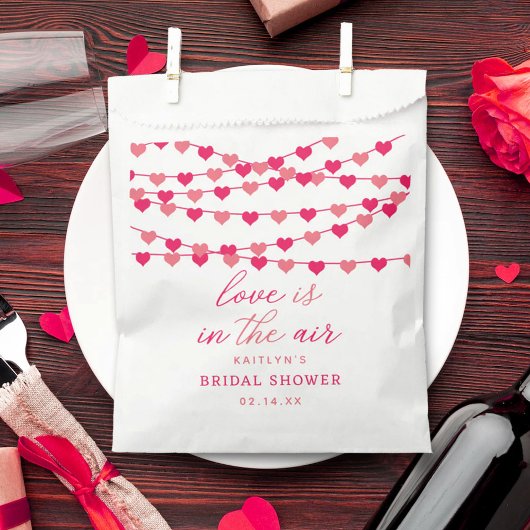 Brautparty "Hearts" für String-Liebe ändern Geschenktütchen