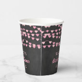 Brautparty "Hearts" für String-Liebe ändern Pappbecher (Rechts)