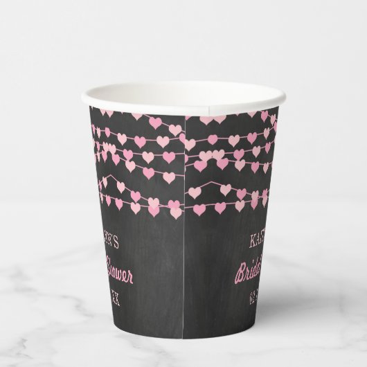 Brautparty "Hearts" für String-Liebe ändern Pappbecher (Rechts)