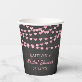 Brautparty "Hearts" für String-Liebe ändern Pappbecher