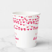 Brautparty "Hearts" für String-Liebe ändern Pappbecher (Rechts)