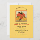 Brautparty Herbst Einladung (Vorderseite)