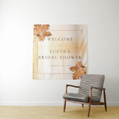 Brautparty Herbstmapfelleaf Wandteppich (Beispiel)