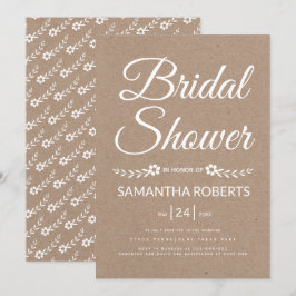 Brautparty-Hochzeit für Typografie Einladung