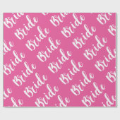 Brautparty-Hochzeits-Geschenk-Verpackungs-Papier Geschenkpapier (Flach)
