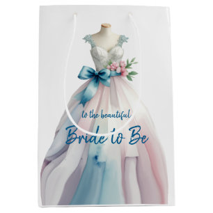 Brautparty Hochzeitskleid Braut zu sein Mittlere Geschenktüte