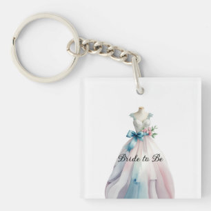 Brautparty Hochzeitskleid Braut zu sein Schlüsselanhänger