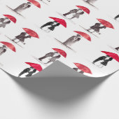 Brautparty Hochzeitspapier Geschenkpapier (Ecke)