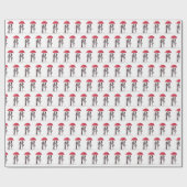 Brautparty Hochzeitspapier Geschenkpapier (Flach)