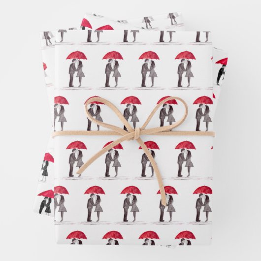 Brautparty Hochzeitspapier Geschenkpapier Set (Beispiel)