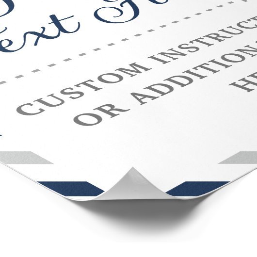 Brautparty Hochzeitsreise für Reisende Poster (Ecke)