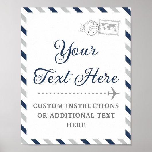 Brautparty Hochzeitsreise für Reisende Poster (Vorne)