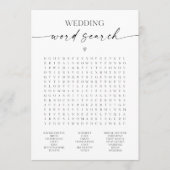 Brautparty Hochzeitsstimme Programm (Vorderseite)