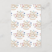 Brautparty Honeymoon wünscht Card Begleitkarte (Rückseite)