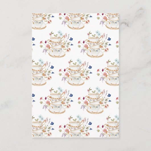 Brautparty Honeymoon wünscht Card Begleitkarte (Rückseite)