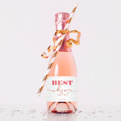 Brautparty Hostess Niedlich Vielen Dank Schaumweinetikett