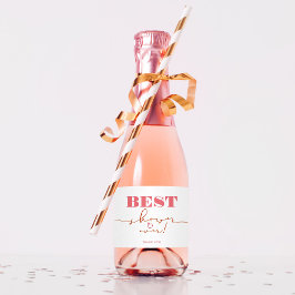 Brautparty Hostess Niedlich Vielen Dank Schaumweinetikett