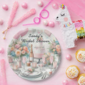 Brautparty Hübsch Rosa Party Pappteller (Party)