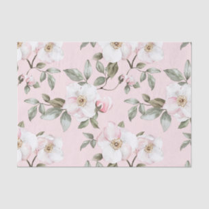 Brautparty hübsch rosa Weiße Blume Seidenpapier