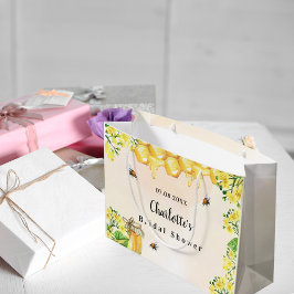 Brautparty Hummeln Honig Gelbe Blütenbezeichnung Große Geschenktüte
