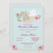 Brautparty-Hut beschuht Junggeselinnen-Abschied Einladung (Vorne/Hinten)