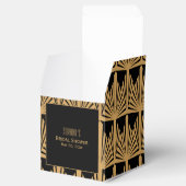 Brautparty im Art Deco Stil Geschenkschachtel (Geöffnet)