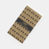 Brautparty im Art Deco Stil Serviette (Ecke)