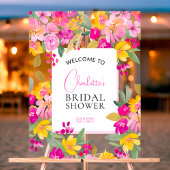 Brautparty im Garten Acrylschild