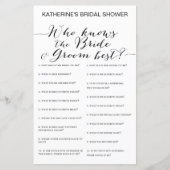 Brautparty im Hintergrund (Vorderseite)