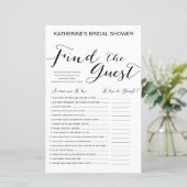 Brautparty im Hintergrund (Stehend Vorderseite)