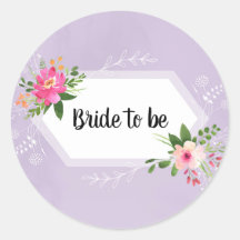 Brautparty in Aquarellfarben