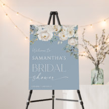 Brautparty in dunkelblau