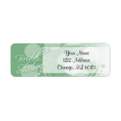 Brautparty in einem Minzgrün und Weiß (Vorne)