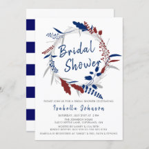 Brautparty in einem Whimsical Blue Floral Kranz