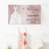 Brautparty in Rose Gold Banner (Insitu)