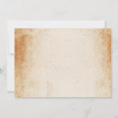 Brautparty Itinerale Bachelorette Skulls Plan Einladung (Rückseite)