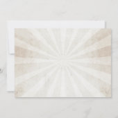 Brautparty Itinerary Bachelorette Zuckerhut Einladung (Rückseite)