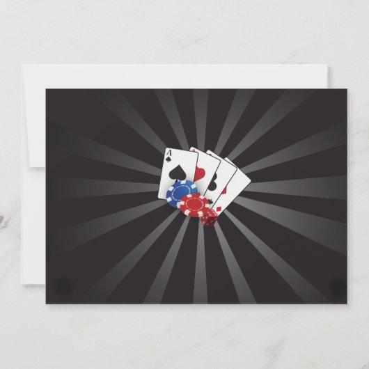 Brautparty Itinerary Las Vegas LV Bachelorette Einladung (Rückseite)