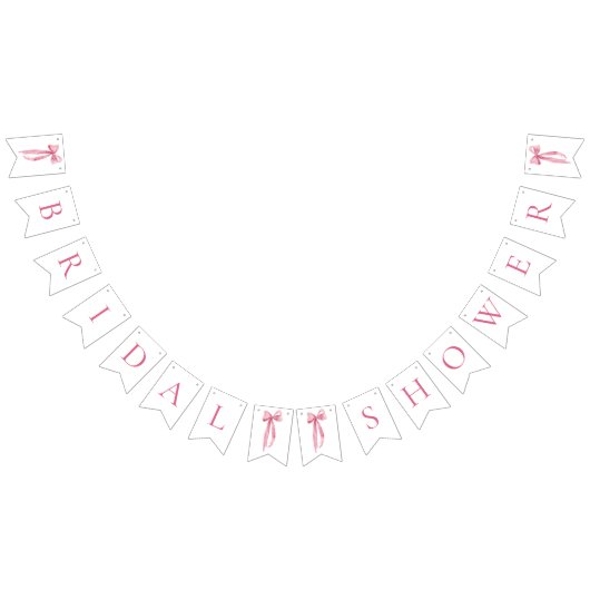 Brautparty-Jagdbanner in Rosa Wimpelkette (Alle)