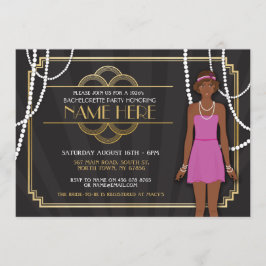 Brautparty Junggeselinnen-Abschied der 20er Jahre  Einladung